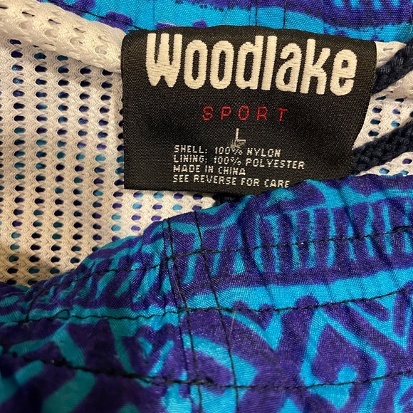 Vintage 90s Pattern Swim Trunks - Picture 4 of 4